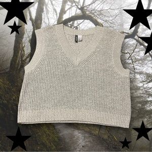 H&M Grey Sweater Vest